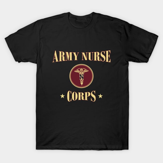 Army Nurse Corps T-Shirt by GR-ART